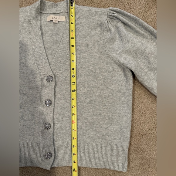 Loft jeweled button cardigan - Picture 6 of 10